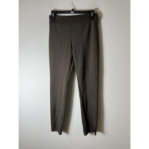Avenue Montaigne Gray/Green Pull On Dress Pant Sz 2